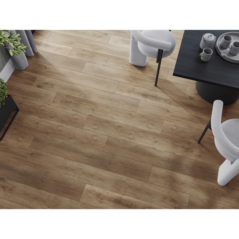 Mexen Spirit Lake panele winylowe 1227 x 187 mm LVT Dryback 2,5 mm, podkład PVC, 4 V-Fuga, Dąb - F1301-1227-187-255-4V1-01