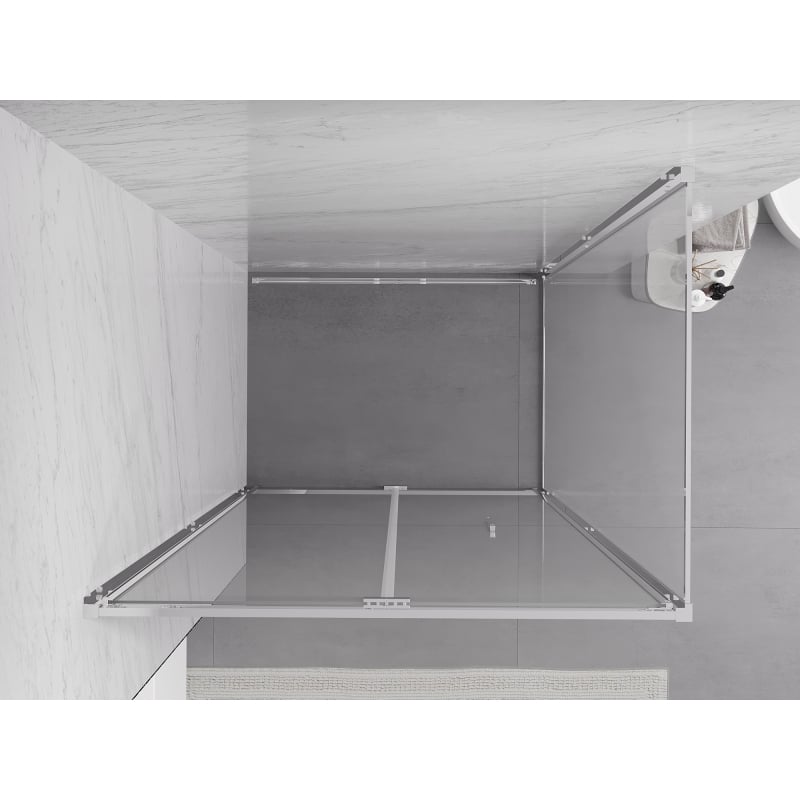 Mexen Exo kabina prysznicowa składana 100 x 75 cm, transparent, chrom - 816-100-075-01-00