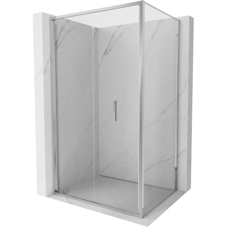 Mexen Exo kabina prysznicowa składana 80 x 85 cm, transparent, chrom - 816-080-085-01-00