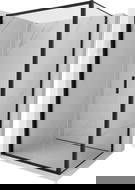 Mexen Exo kabina prysznicowa składana 95 x 75 cm, transparent, czarna - 816-095-075-70-00