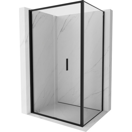Mexen Exo-F kabina prysznicowa składana 95 x 85 cm, transparent, czarna - 816-095-085-70-00