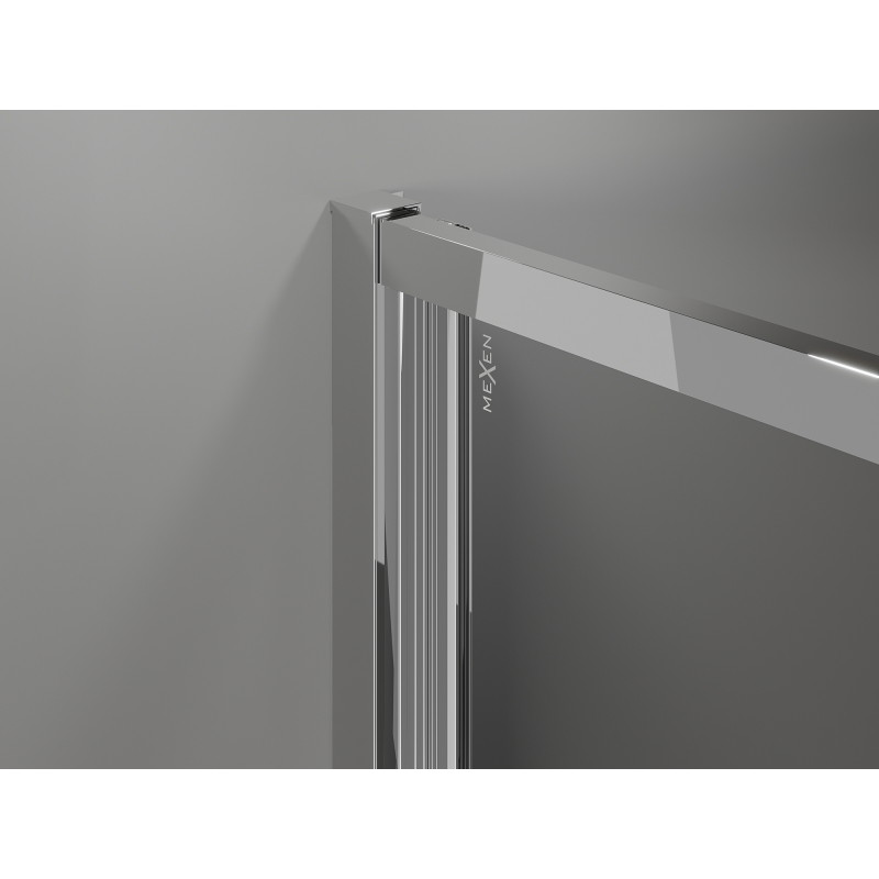 Mexen Exo-F drzwi prysznicowe składane 70 cm, transparent, chrom - 816-070-000-01-00