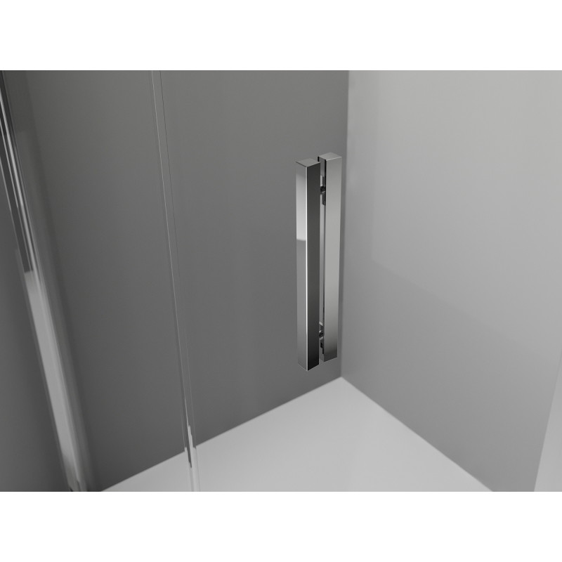 Mexen Exo-F drzwi prysznicowe składane 65 cm, transparent, chrom - 816-065-000-01-00