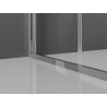Mexen Exo-F drzwi prysznicowe składane 100 cm, transparent, chrom - 816-100-000-01-00