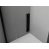 Mexen Exo drzwi prysznicowe składane 95 cm, transparent, czarne - 816-095-000-70-00