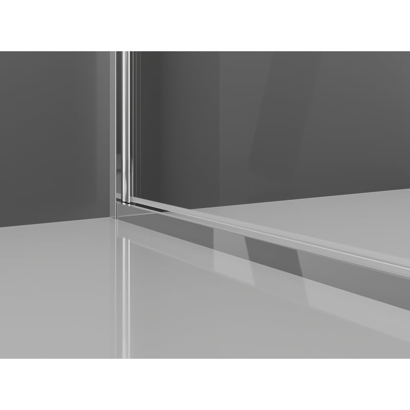 Mexen Exo drzwi prysznicowe uchylne 60 cm, transparent, chrom - 817-060-000-01-00