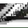 Mexen Exo drzwi prysznicowe podwójne uchylne 80 cm, transparent, czarne - 814-080-000-70-00