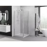 Mexen Exo kabina prysznicowa uchylna 70 x 70 cm, transparent, chrom - 817-070-070-01-00