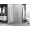 Mexen Exo-B kabina prysznicowa uchylna 90 x 90 cm, transparent, chrom - 817-090-090-01-00