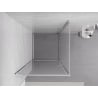 Mexen Exo kabina prysznicowa uchylna 100 x 100 cm, transparent, chrom - 817-100-100-01-00