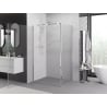 Mexen Exo kabina prysznicowa uchylna 90 x 75 cm, transparent, chrom - 817-090-075-01-00