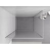 Mexen Exo kabina prysznicowa uchylna 100 x 75 cm, transparent, chrom - 817-100-075-01-00