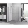 Mexen Exo-B kabina prysznicowa uchylna 95 x 85 cm, transparent, chrom - 817-095-085-01-00