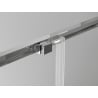 Mexen Exo drzwi prysznicowe rozsuwane 145 cm, transparent, chrom - 8151-145-000-01-00