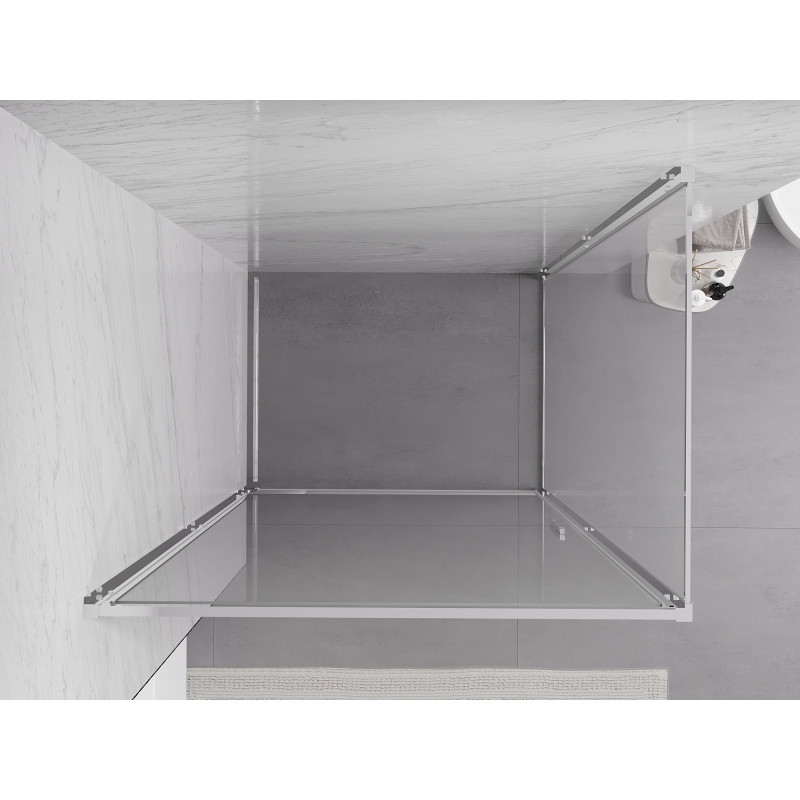 Mexen Exo kabina prysznicowa uchylna 95 x 90 cm, transparent, chrom - 817-095-090-01-00