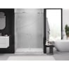 Mexen Exo drzwi prysznicowe podwójne rozsuwane 140 cm, transparent, chrom - 8152-140-000-01-00