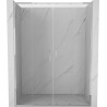 Mexen Exo-S Duo drzwi prysznicowe podwójne rozsuwane 140 cm, transparent, chrom - 8152-140-000-01-00