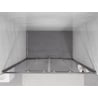 Mexen Exo drzwi prysznicowe podwójne rozsuwane 140 cm, transparent, chrom - 8152-140-000-01-00