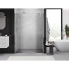 Mexen Exo-S Duo drzwi prysznicowe podwójne rozsuwane 160 cm, transparent, chrom - 8152-160-000-01-00