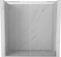 Mexen Exo drzwi prysznicowe podwójne rozsuwane 170 cm, transparent, chrom - 8152-170-000-01-00