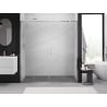 Mexen Exo drzwi prysznicowe podwójne rozsuwane 170 cm, transparent, chrom - 8152-170-000-01-00