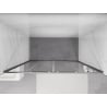 Mexen Exo drzwi prysznicowe podwójne rozsuwane 170 cm, transparent, chrom - 8152-170-000-01-00