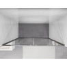 Mexen Exo-S Duo drzwi prysznicowe podwójne rozsuwane 180 cm, transparent, chrom - 8152-180-000-01-00