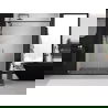 Mexen Exo drzwi prysznicowe podwójne rozsuwane 150 cm, transparent, czarne - 8152-150-000-70-00