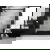 Mexen Exo drzwi prysznicowe podwójne rozsuwane 150 cm, transparent, czarne - 8152-150-000-70-00