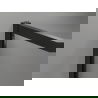 Mexen Exo drzwi prysznicowe podwójne rozsuwane 150 cm, transparent, czarne - 8152-150-000-70-00