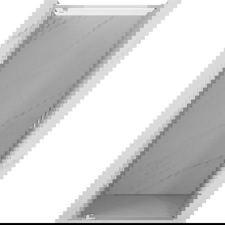 Mexen Exo drzwi prysznicowe uchylne 80 cm, transparent, chrom - 8181-080-000-01-00