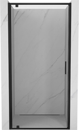 Mexen Exo-BR drzwi prysznicowe uchylne 60 cm, transparent, czarne - 8181-060-000-70-00