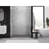 Mexen Exo-S Duo drzwi prysznicowe podwójne rozsuwane 130 cm, transparent, chrom - 8152-130-000-01-00