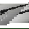 Mexen Exo drzwi prysznicowe podwójne uchylne 100 cm, transparent, czarne - 8182-100-000-70-00