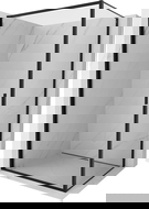 Mexen Exo kabina prysznicowa uchylna 70 x 100 cm, transparent, czarna - 817-070-100-70-00