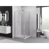 Mexen Exo kabina prysznicowa rozsuwana 100 x 100 cm, transparent, chrom - 8151-100-100-01-00