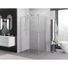 Mexen Exo-S kabina prysznicowa rozsuwana 145 x 75 cm, transparent, chrom - 8151-145-075-01-00