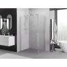Mexen Exo-S kabina prysznicowa rozsuwana 155 x 75 cm, transparent, chrom - 8151-155-075-01-00