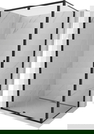 Mexen Exo kabina prysznicowa uchylna 150 x 70 cm, transparent, czarna - 819-150-070-70-00