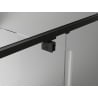 Mexen Exo kabina prysznicowa uchylna 135 x 80 cm, transparent, czarna - 819-135-080-70-00