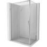 Mexen Exo-S kabina prysznicowa rozsuwana 95 x 90 cm, transparent, chrom - 8151-095-090-01-00
