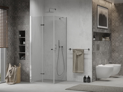 Mexen Lima kabina prysznicowa składana 110 x 110 cm, transparent, chrom - 856-110-110-01-00