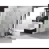 Mexen Exo kabina prysznicowa rozsuwana 105 x 100 cm, transparent, chrom - 8151-105-100-01-00