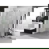 Mexen Exo kabina prysznicowa rozsuwana 105 x 100 cm, transparent, chrom - 8151-105-100-01-00