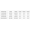 Mexen Exo-R Duo kabina prysznicowa kwadratowa uchylna 80 x 80 cm, transparent, chrom - 8110-080-080-01-00
