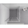 Mexen Exo-S Duo kabina prysznicowa kwadratowa rozsuwana 90 x 90 cm, transparent, chrom - 8111-090-090-01-00