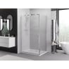 Mexen Exo-S kabina prysznicowa rozsuwana 100 x 80 cm, transparent, chrom - 8151-100-080-01-00