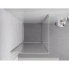 Mexen Exo-BR kabina prysznicowa uchylna 70 x 70 cm, transparent, chrom - 8181-070-070-01-00