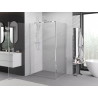 Mexen Exo-BR kabina prysznicowa uchylna 85 x 70 cm, transparent, chrom - 8181-085-070-01-00