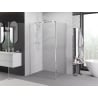 Mexen Exo kabina prysznicowa uchylna 95 x 70 cm, transparent, chrom - 8181-095-070-01-00